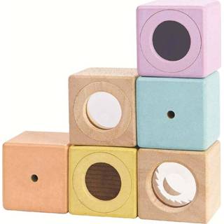 👉 Houten blok active Plan|Toys|Sensory|Blokken Plan Toys Sensory Blokken 8854740052575