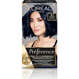 👉 Haarkleuring blauw zwart active L'Oréal Preference 2.1 Bangkok - 3600523288137