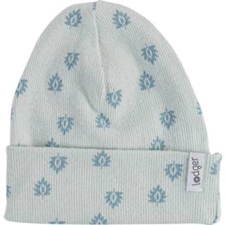 👉 Beanie active Lodger Print Rib - Ice Flow 8719033401372