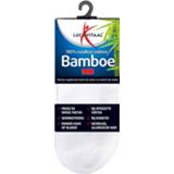 Enkelsok wit bamboe active Lucovitaal Maat 39-42 1 paar 8713713062792