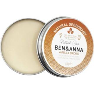 👉 Deodorant blik active Ben&Anna Cream Vanilla Orchid 45 gr 4260491220882