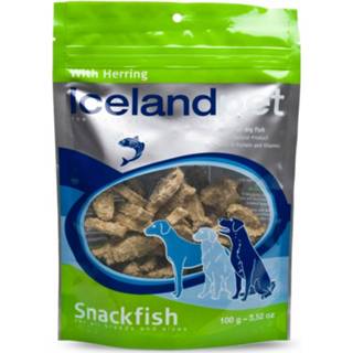 👉 Hondensnack active Icelandpet Snackfish Haring 100 gr 5690875364649