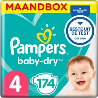 👉 Pampers Baby Dry Luiers Maat 4 (9-14 kg) 174 stuks