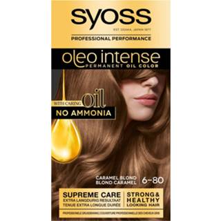 👉 3x Syoss Oleo Intense 6-80 Caramel Blond Haarverf