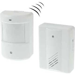 👉 Watch wit active Electro Guard IR-afstandsdetectiesysteem / draadloze deurbel (wit) 6922972645741