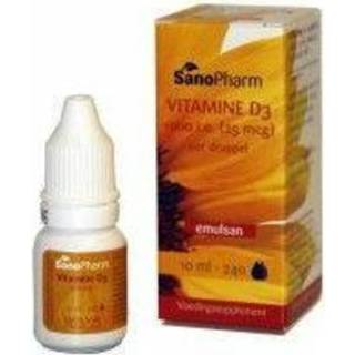 👉 Vitamine active Sanopharm Emulsan D3 10 ml 8718347170974