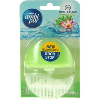 👉 Toiletblok active Ambi Pur Starterkit 5in1 Bamboo&Lotus 8435495816324