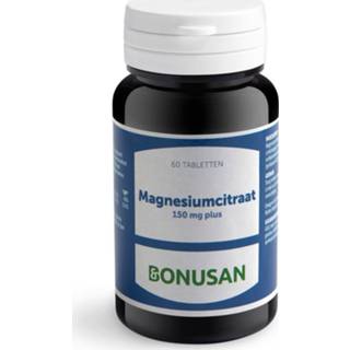 👉 Active Bonusan Magnesiumcitraat 150mg 60 tabletten 8711827007944