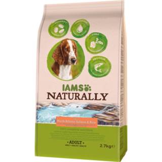 👉 Active Iams Naturally Dog Adult Atlantische Zalm&Rijst 2,7 kg 8710255134659