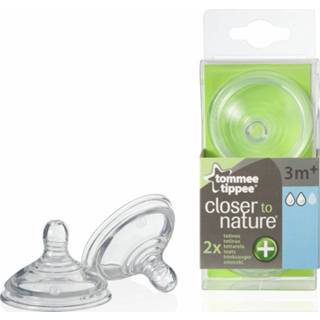 👉 Fles speen active Tommee Tippee Closer to Nature Anti Colic Flesspeen 3+ mnd 2 stuks 5010415211286