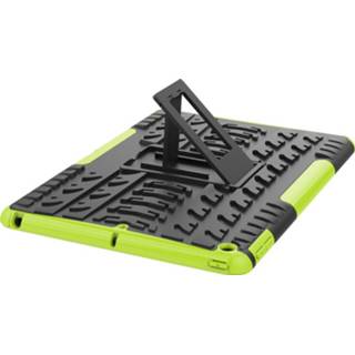 👉 Active groen IPad 2020 hoes - 10.2 inch Schokbestendige Back Cover 8719793114871