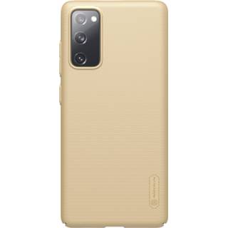 Goud active Nillkin - Samsung Galaxy S20 FE Hoesje Super Frosted Shield Back Cover 6902048206014