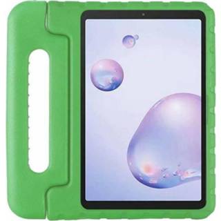 👉 Handvat groen EVA active kinderen Samsung Galaxy tab A7 (2020) Hoes - 10.4 inch Schokbestendige case met Kids Cover 8719793120605