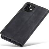 👉 Portemonnee zwart active CaseMe - iPhone 12 hoesje Wallet Book Case Magneetsluiting 8719793113096