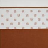 Ledikantlaken active Meyco Block Stripe 100x150 cm. - Camel 4054703434224