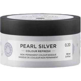 👉 Haarmasker zilver active Maria Nila Colour Refresh 100ml 0.20 Pearl Silver 7391681047068