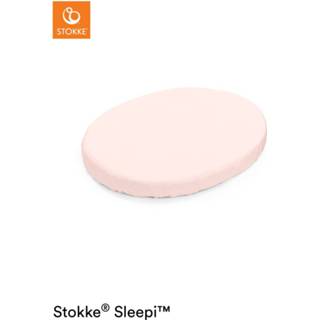 👉 Hoeslaken roze active Stokke® Sleepi? Mini 80 cm. - Peachy Pink 7040351049146