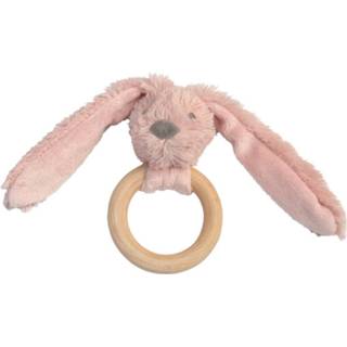 Bijtring roze houten active Happy Horse Rabbit Richie - Old Pink 8711811097951
