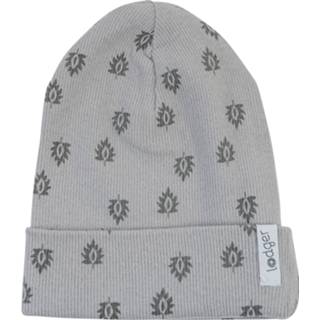 👉 Beanie active Lodger Print Rib - Sharkskin 8719033401228