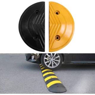 Verkeersdrempel active Paar speciale ronde koppen voor rubberen verkeersdrempels, diameter: 35cm 6922944454647