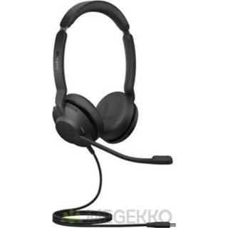 👉 Stereo headset zwart Jabra Evolve2 30, UC Hoofdband USB Type-C 5706991024715