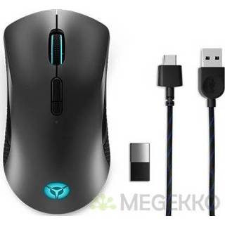 👉 Gaming muis Lenovo Legion M600 Wireless Ambidextrous RF Wireless+Bluetooth+USB Type-A Optisch 16000 194632497441