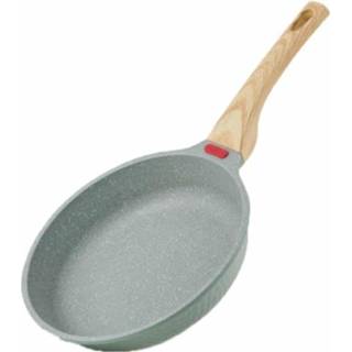 👉 Koekenpan active Maifan Stone Flat-Bottom Non-Stick Pan Huishoudelijke Steak Voor Inductiekookplaat, Afmeting: 24 cm (Zonder Deksel)