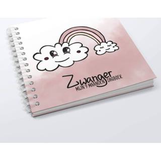 👉 Dagboek roze active SilliBeads Mijn 9 maanden - Hardcover wire-O 9789083096797