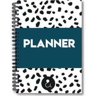 👉 Blauw active Studio Ins&Outs Planner A5 - Donkerblauw 9789493221406
