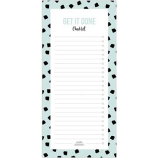 Notitieblok active Studio Stationery Checklist - Get it done 8719322148995