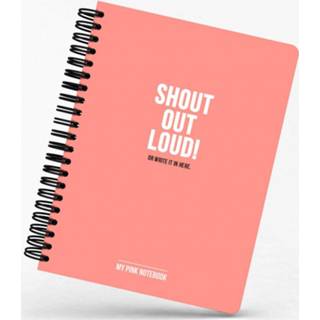 👉 Notitieboek active Studio Stationery Shout out loud 8719322145703