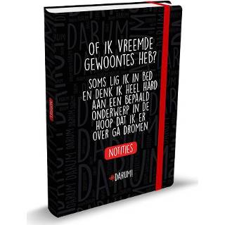 👉 Notitieboek active Darum - Vreemde gewoontes 8716467158735