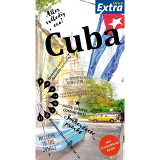 👉 Reisgids cuba Zuid Amerika One Size reizen paperback landgids unisex ANWB Extra 9789018045197
