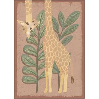 👉 Poster klein & Stoer giraffe 7435146067069