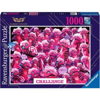 👉 Puzzel legpuzzels Challenge - Masked Singer (1000 stukjes) 4005556167715