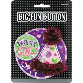 👉 Button birthday girl