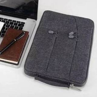 👉 Shirt active grijs WIWU - Dell Vostro Hoes 15.6 inch Pocket Laptop Sleeve 8719793082798