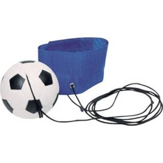 👉 Armband blauw kunststof Toys Pure Voetbal Aan Armband: 6,3 Cm 8718807401211