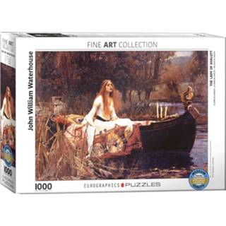 👉 Puzzel active vrouwen The Lady of Shalott, John William Waterhouse - (1000) 628136611336