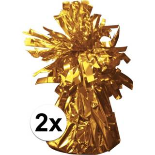 👉 Goud active Ballon gewichten 2 stuks