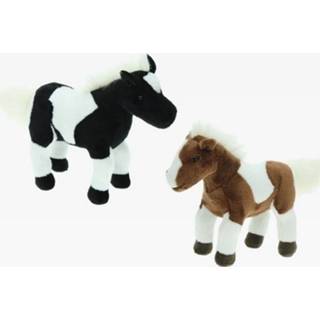 👉 Knuffel active 2x paarden 26 cm knuffels kopen