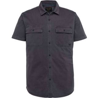 👉 Shirts korte mouw l XXXL m XXL XL men grijs Short sleeve shirt garment dye jer asphalt 8719419721766 8719419721797