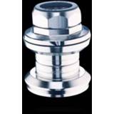 👉 Balhoofdset zilver active BBB BHP-15 Threadaround 1 inch 8716683042351