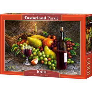 👉 Puzzel engels legpuzzels Fruit and Wine (1000 stukjes) 5904438104604