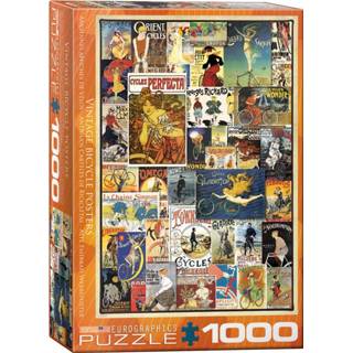 👉 Poster active Vintage Bicycle Posters - Puzzel (1000) 628136607568