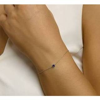 👉 Armband zilveren saffier synthetische active met