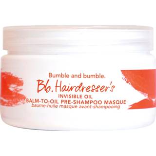 👉 Shampoo active Bumble and Pre Hairdresser's Invisible Oil Balm-to-Oil Pre-Shampoo Masque 685428021327