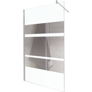 👉 Inloopdouche chroom Kerra Flash 120x203cm 7434213384344