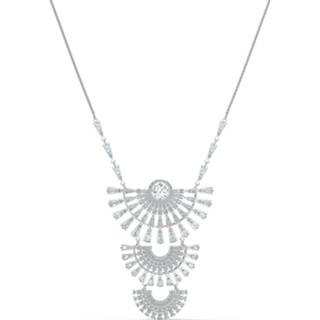 👉 Halsketting zilverkleurig vrouwen ketting active Sparkling Dc Swarovski 5564432 - Necklace Lrg Du Collier 9009655644325