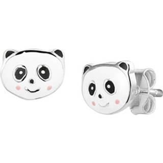 👉 Oorknop zilveren active kinderen Panda Oorknoppen voor Kids
